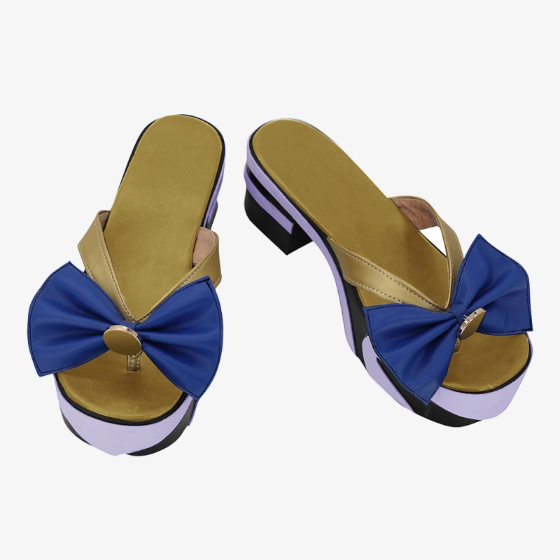 Genshin Impact Sangonomiya Kokomi Shoes Cosplay Women Boots Ver.2 Unibuy