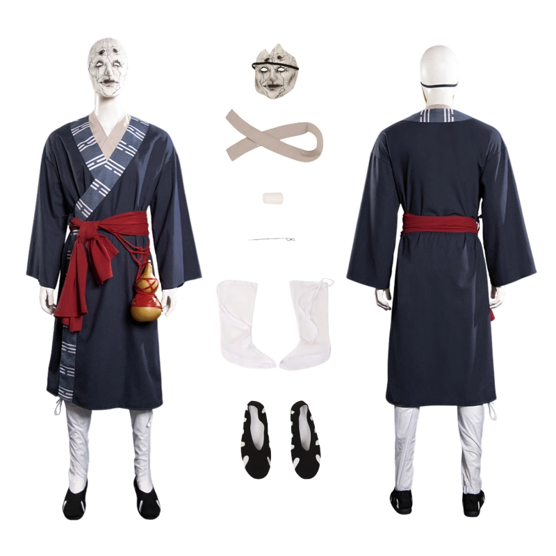 Black Myth Wukong Mi Taoist Costume Cosplay Suit Unibuyplus