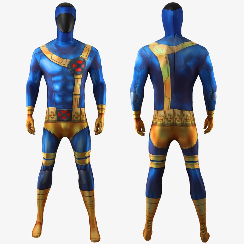X-Men Cyclops Bodysuit Cosplay Costume Suit For Kids Adult Unibuy