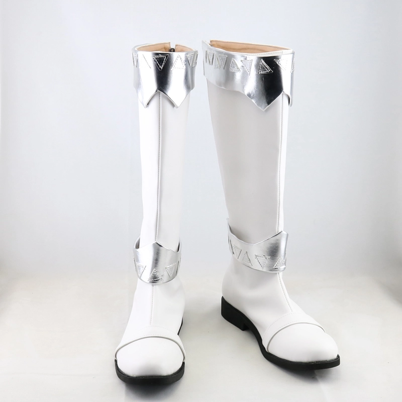 Kishiryu Sentai Ryusoulger Shoes Cosplay White Boots Unibuy