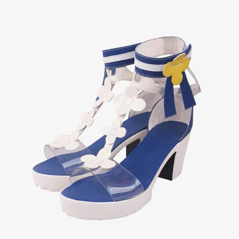 Genshin Impact Barbara Summertime Sparkle Shoes Cosplay Women Boots Ver 2 Unibuy