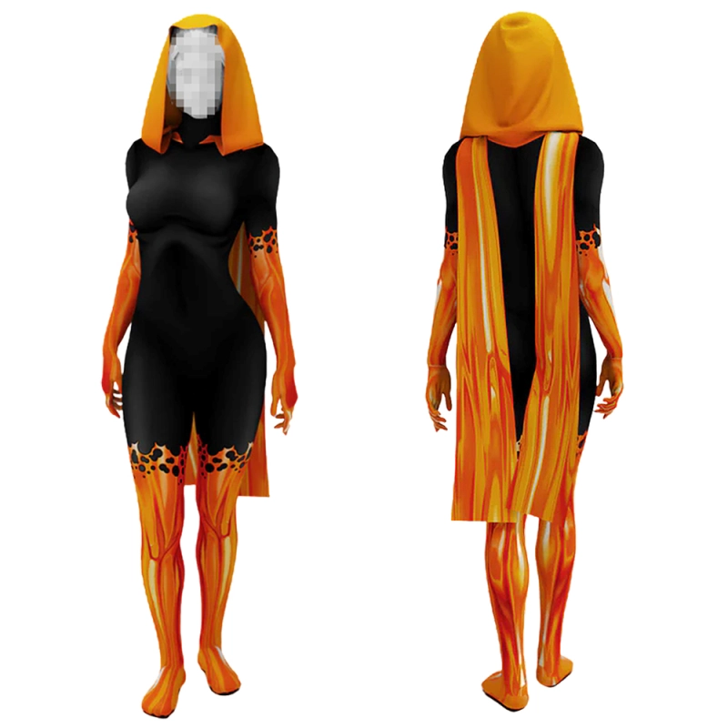 X-Men Phoenix Costume Cosplay Suit Bodysuit For Kids Adult Unibuyplus
