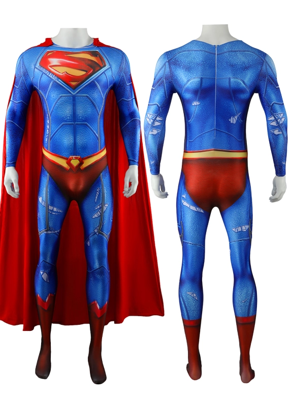 Superman Bodysuit Costume Cosplay Suicide Squad: Kill the Justice League For Kids Adult Unibuy