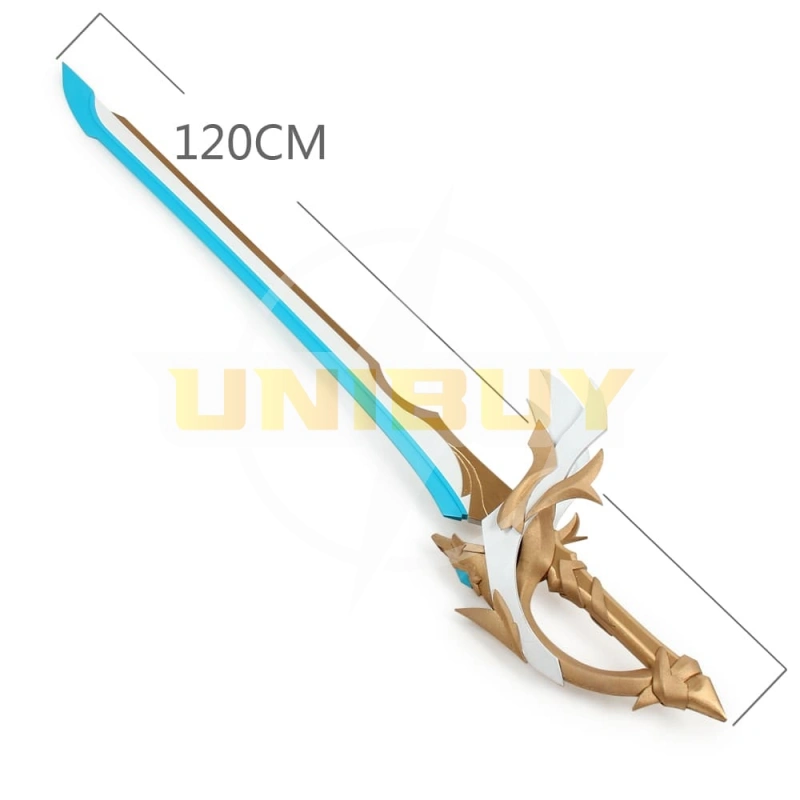 Genshin Impact Keqing Jean Prop Cosplay Aquila Favonia 2nd Ascension Phase Sword Unibuy
