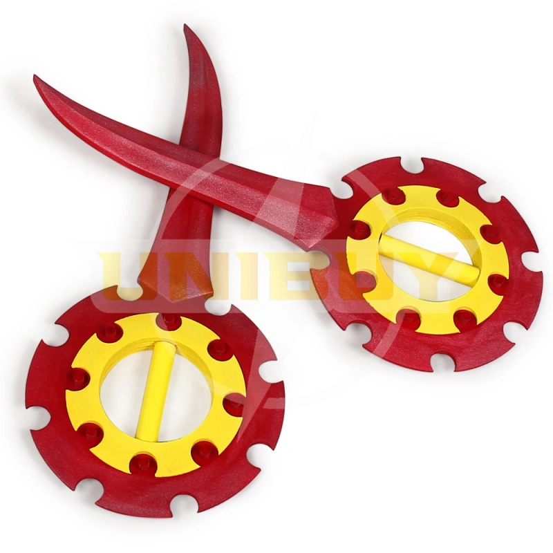 FINAL FANTASY Rikku Flywheel Daggers Prop Cosplay 2 PCS Unibuy