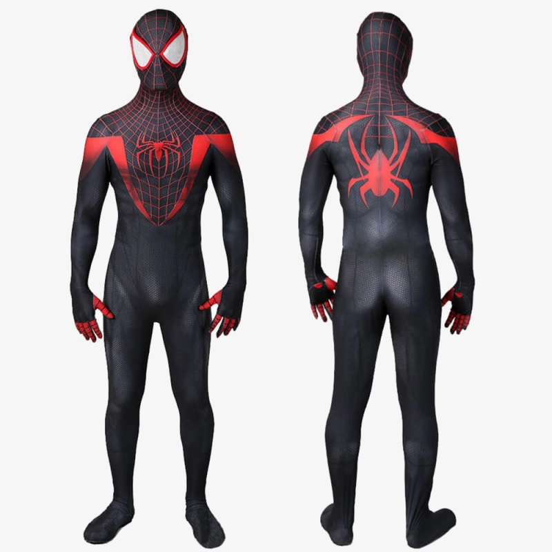 Miles Morales Costume Cosplay Suit Ultimate Spider-Man For Kids Adult Unibuy