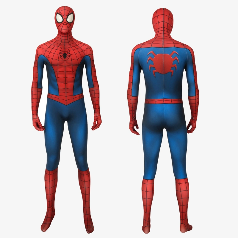 Spider-Man PS4 Costume Cosplay Classic Suit Unibuy