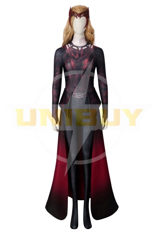 Scarlet Witch Jumpsuit Costume Cosplay Suit Doctor Strange in the Multiverse of Madness Unibuy
