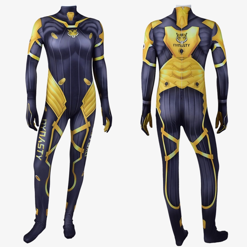 Overwatch DVA Dynasty Costume Cosplay Jumpsuit Bodysuit For Kids Adult Unibuyplus