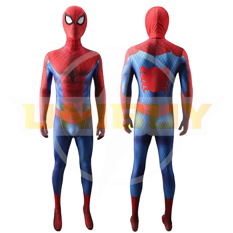 Amazing Spiderman 2 Costume Cosplay Suit Peter Parker Bodysuit For Men Kids Unibuy