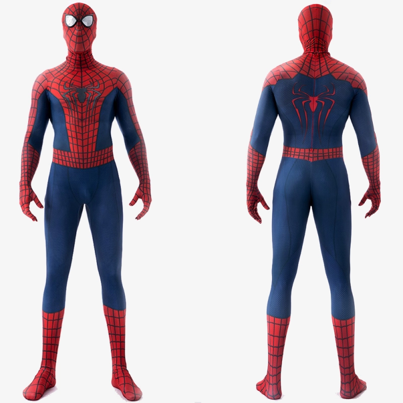The Amazing Spider-Man 2 Costume Cosplay Suit Peter Parker Jumpsuit for Kids Adult Unibuy