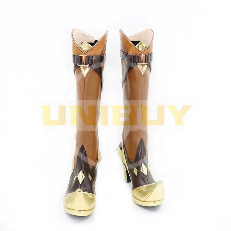 Genshin Impact Eremite Galehunter Shoes Cosplay Women Boots Unibuy