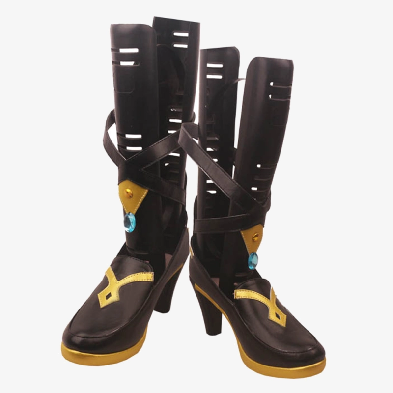 Genshin Impact Lisa Minci Shoes Cosplay Women Boots Unibuy