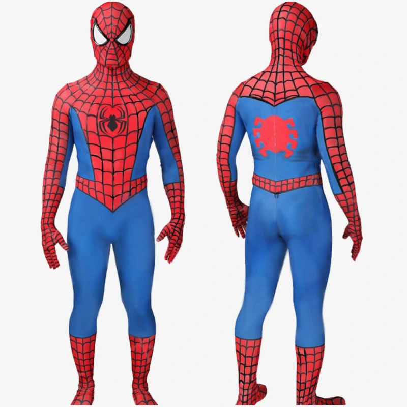 Spider Man Costume Cosplay Jumpsuit Classics Ver. For Kids Adult Unibuy