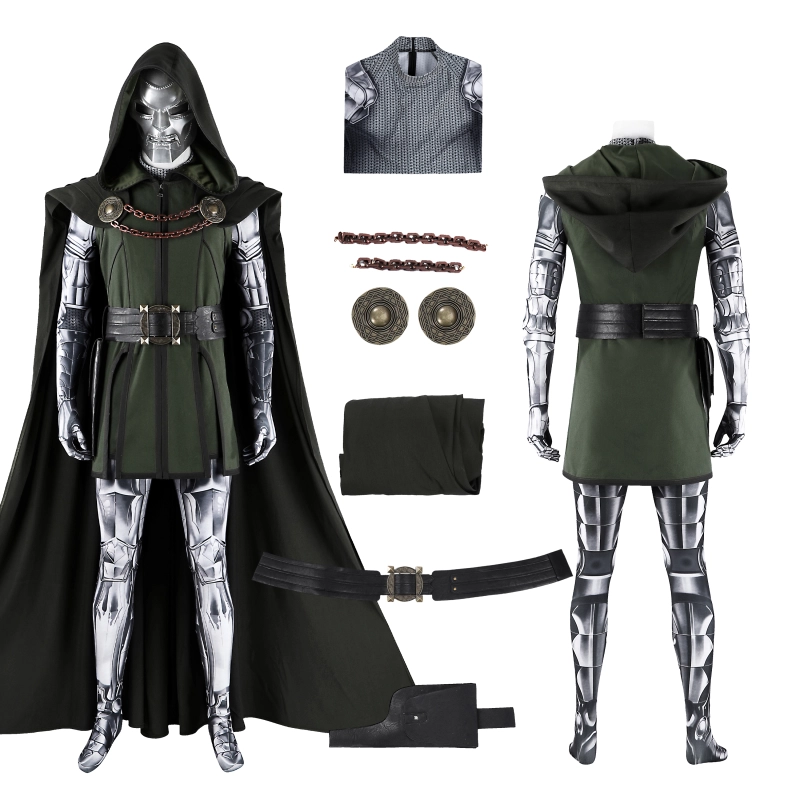 Avengers: Doomsday Doctor Doom Cosplay Costume Suit Victor Von Doom Ver 2 Unibuyplus