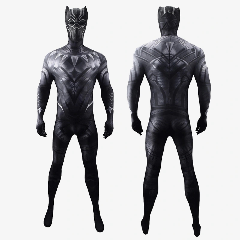 Black Panther 2 T'Challa Costume Cosplay Jumpsuit Bodysuit Unibuy