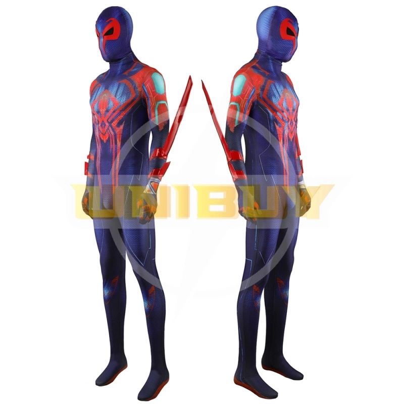 Spider-Man 2099 Suit Costume Cosplay Bodysuit For Men Kids Unibuy