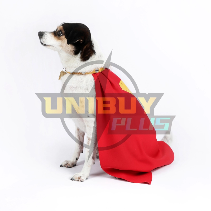 Superman Legacy Krypto the Superdog Pet Clothes Dog Costume Cosplay Suit Unibuyplus