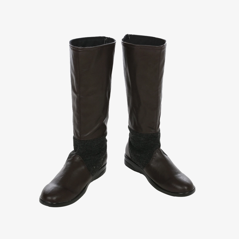 Star Wars 8 Luke Skywalker Cosplay Shoes Men Boots Unibuyplus