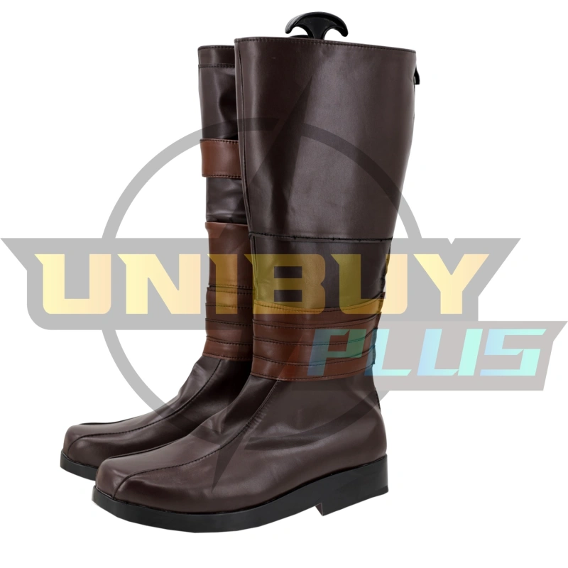 Star Wars The Mandalorian Din Djarin Shoes Cosplay Men Boots Unibuyplus