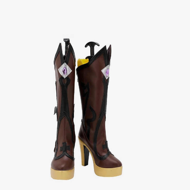 Genshin Impact Fischl Shoes Cosplay Women Boots Ver 2 Unibuy