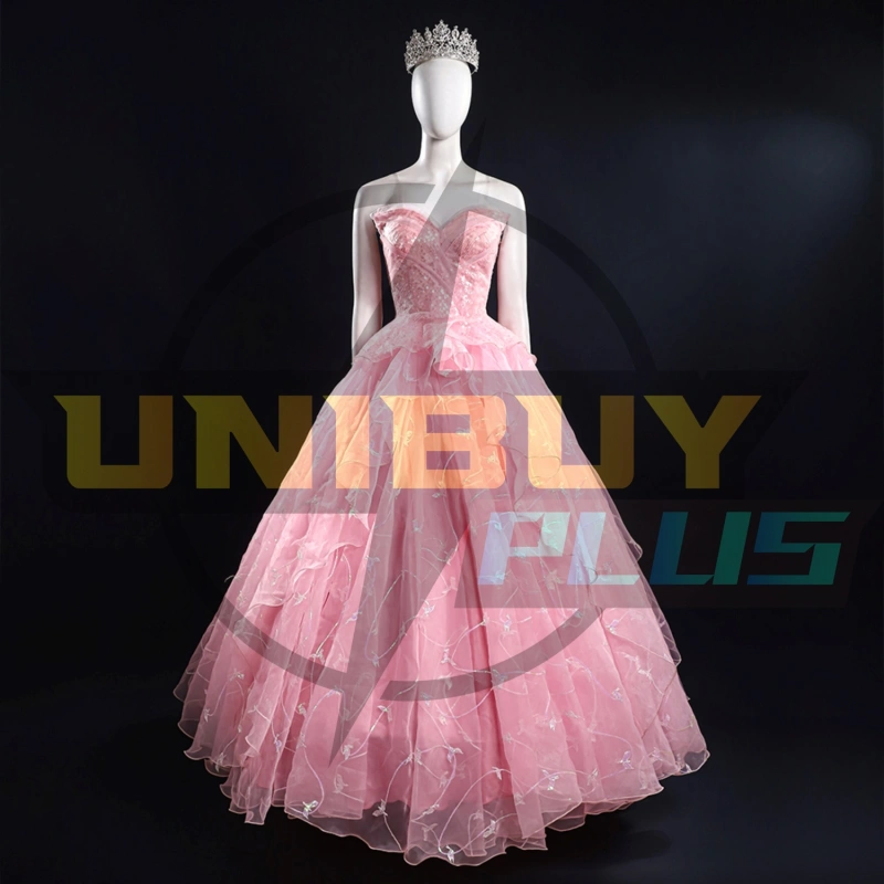Wicked Glinda Dress Costume Cosplay Suit High Ver Unibuyplus