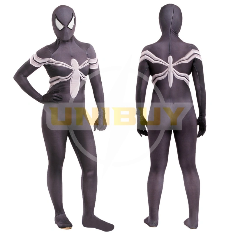 Venom Symbiote Spider-Man Costume Cosplay Womens Jumpsuit Bodysuit Unibuyplus