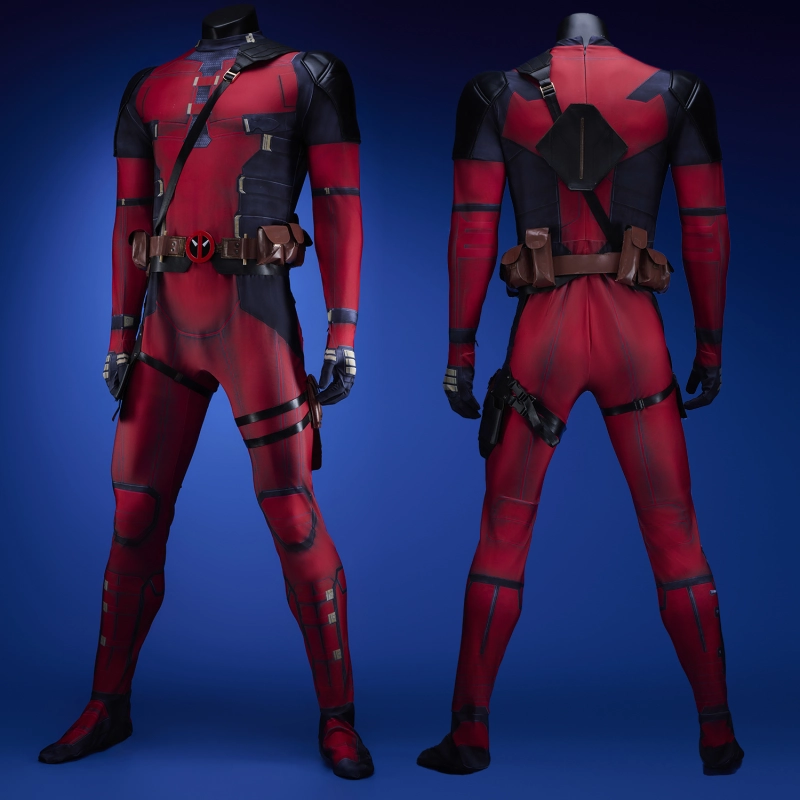 Deadpool & Wolverine Bodysuit Costume Cosplay Suit Wade Wilson Unibuyplus