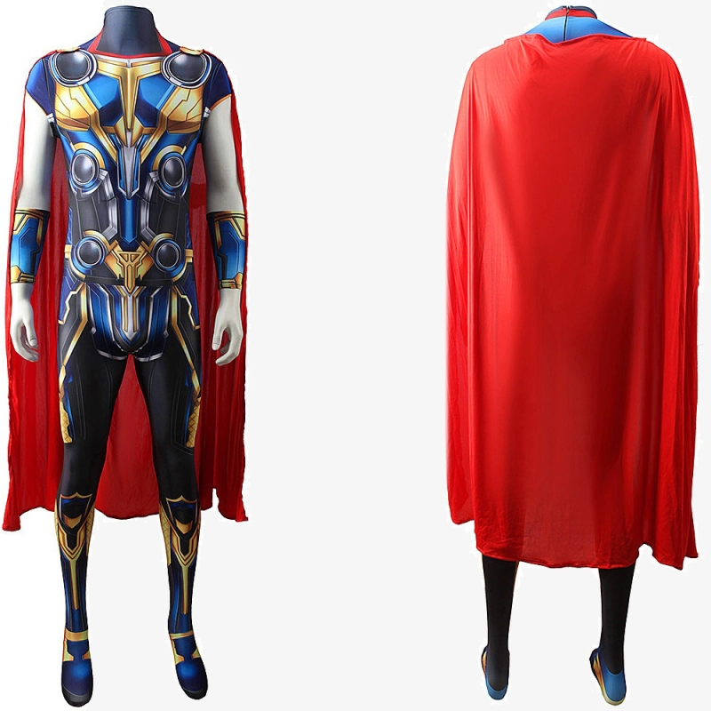 Thor 4 Cosplay Costume Suit Love and Thunder For Kids Adult Unibuy