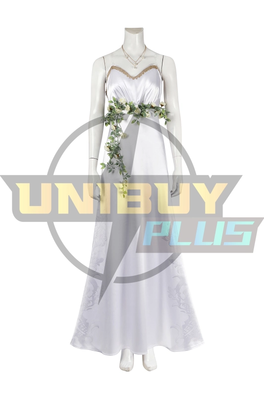 Aerith Gainsborough Loveless White Costume Cosplay Suit Final Fantasy VII Rebirth Unibuyplus