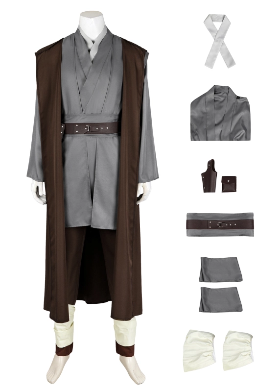 Obi-Wan Kenobi Costume Cosplay Suit Basic Ver. Unibuyplus