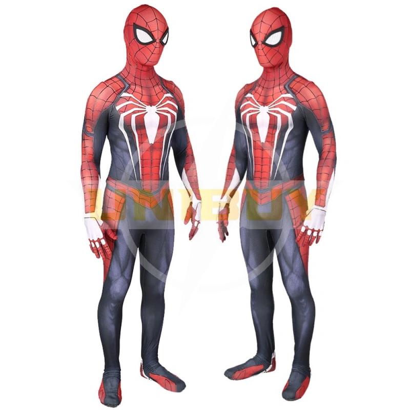 Spider-Man PS4 Costume Cosplay Advanced Suit For Kids Adult Unibuyplus