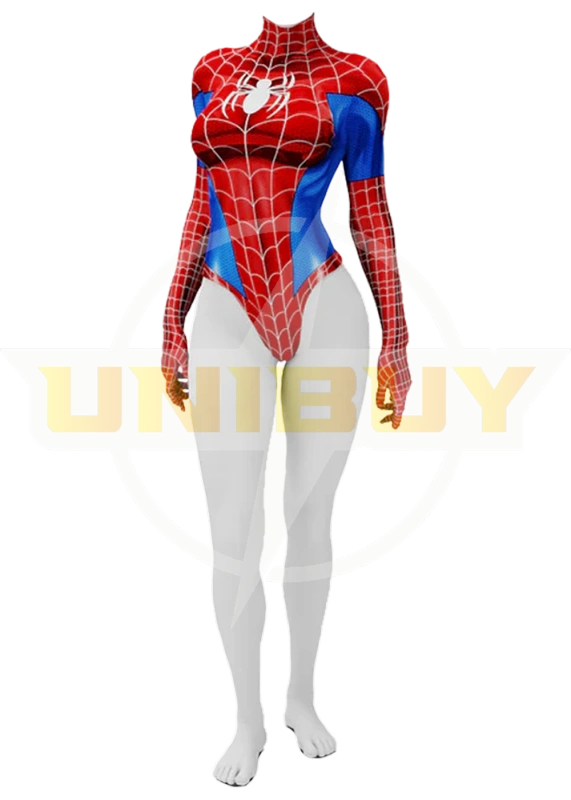 Spider-Man Female Costume Cosplay Suit Summer Ver. For Kids Adult Unibuyplus