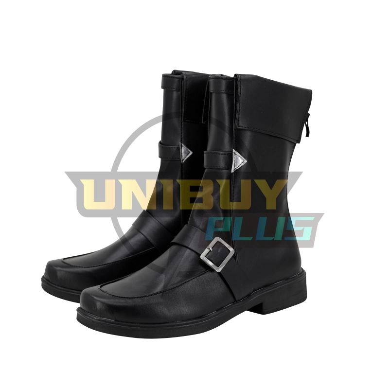 Arknights Steward Cosplay Shoes Men Boots Unibuyplus