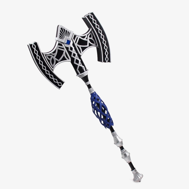 FF14 Oracle of Darkness Gaia Gothic Hammer Prop Cosplay Final Fantasy XIV Unibuy