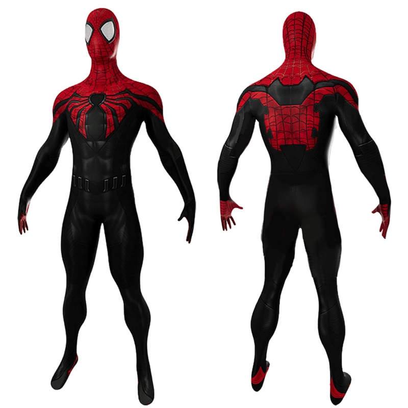 PS5 Marvel's Spider-Man 2 Costume Cosplay Suit Peter Parker Superior Bodysuit For Kids Adult Unibuyplus