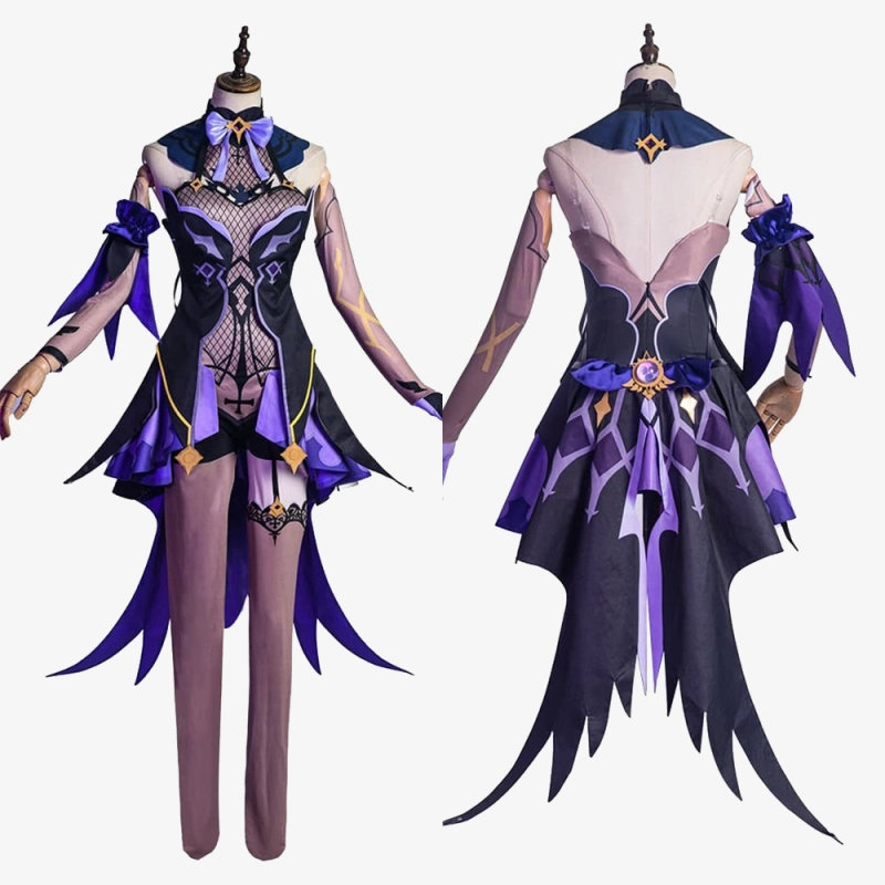 Genshin Impact Fischl Costume Cosplay Dress Unibuy
