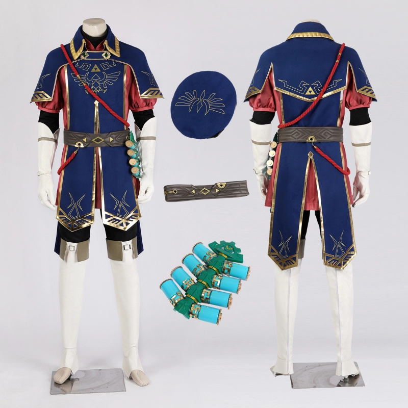 Link Royal Guard Uniform Costume Cosplay Suit The Legend of Zelda Tears of the Kingdom Unibuy
