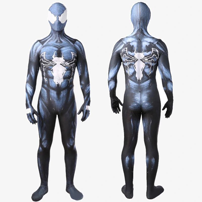 Venom Symbiote Costume Cosplay Suit Spider-Man Eddie Block Jumpsuit For Kids Adult Unibuy