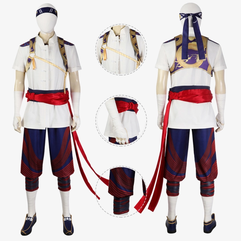 Mortal Kombat Liu Kang Costume Cosplay Suit Unibuy