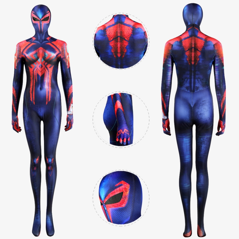 Spider-Man: Across the Spider-Verse Miguel O'Hara Costume Cosplay Suit Female Ver. Unibuy