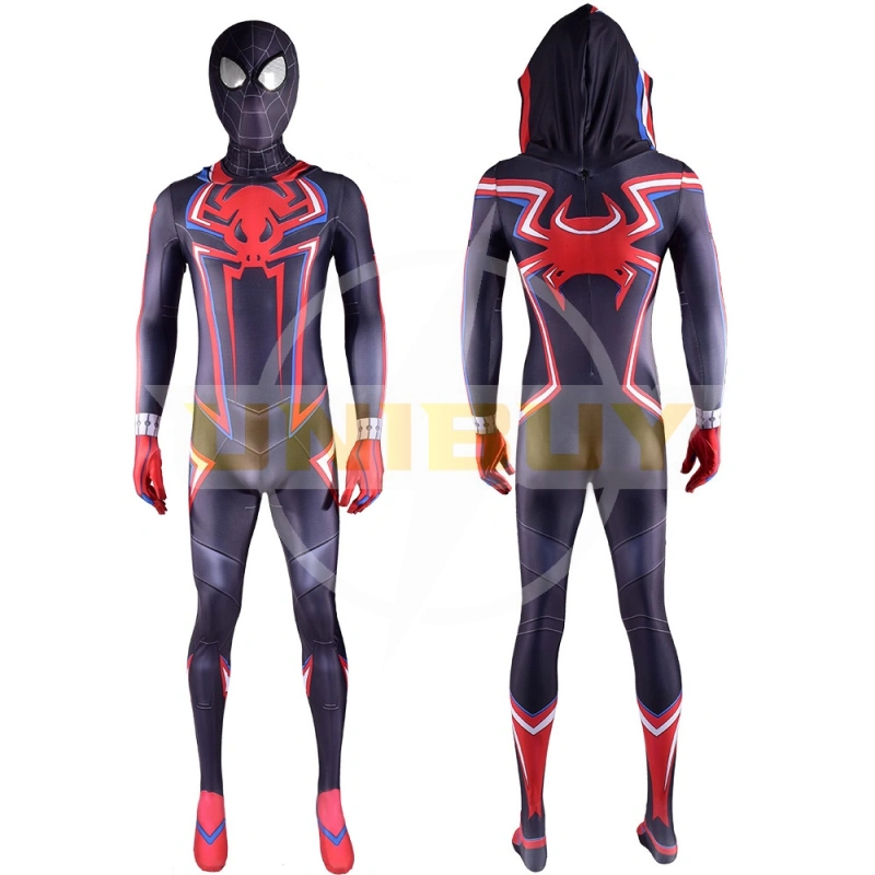 Spider-Man PS5 Costume Cosplay Miles Morales 2099 Suit Unibuy