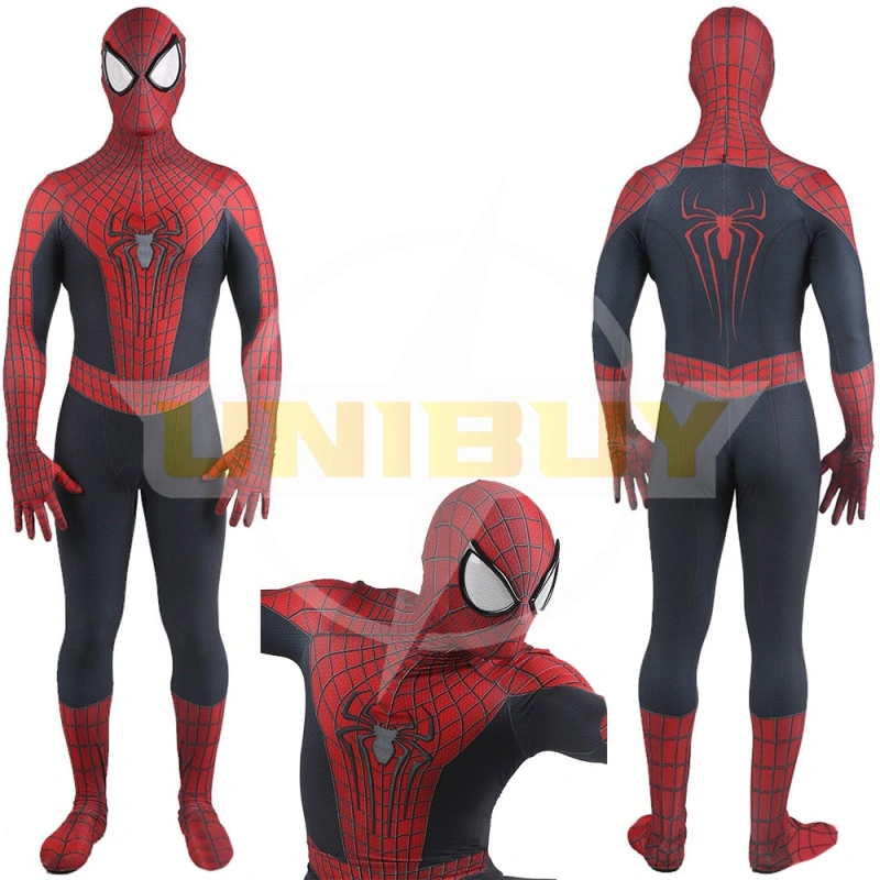 The Amazing Spider-Man Costume Cosplay Suit Peter Parker Bodysuit For Men Kids Unibuy