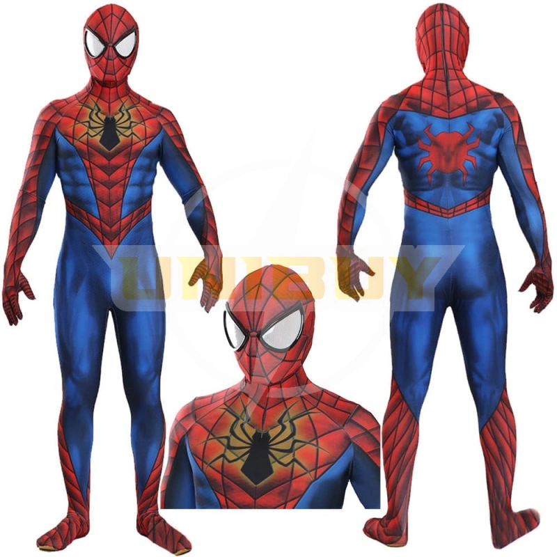 Spider-Man PS4 All New All Different Suit Halloween Jumpsuit For Kids Adult Unibuy