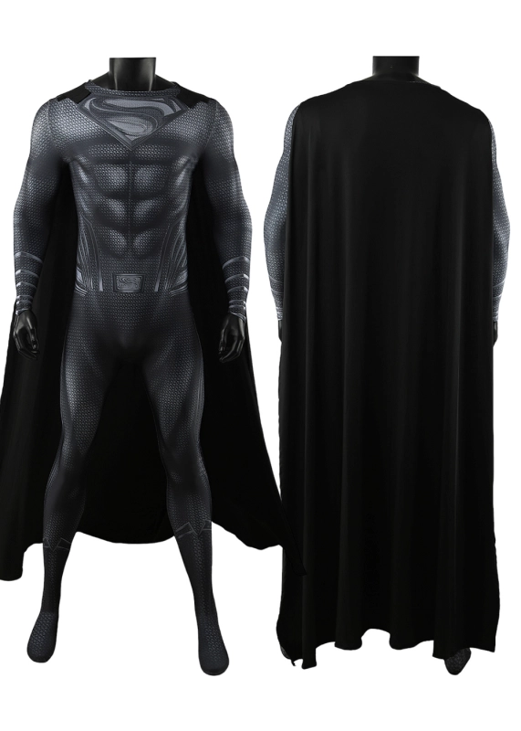 Justice League Superman Bodysuit Costume Cosplay Cloak For Kids Adult Unibuyplus