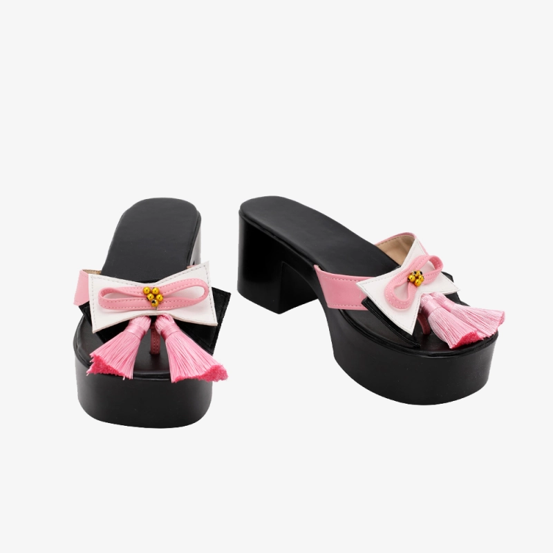 Genshin Impact Kamisato Ayaka Shoes Cosplay Women Boots Unibuy