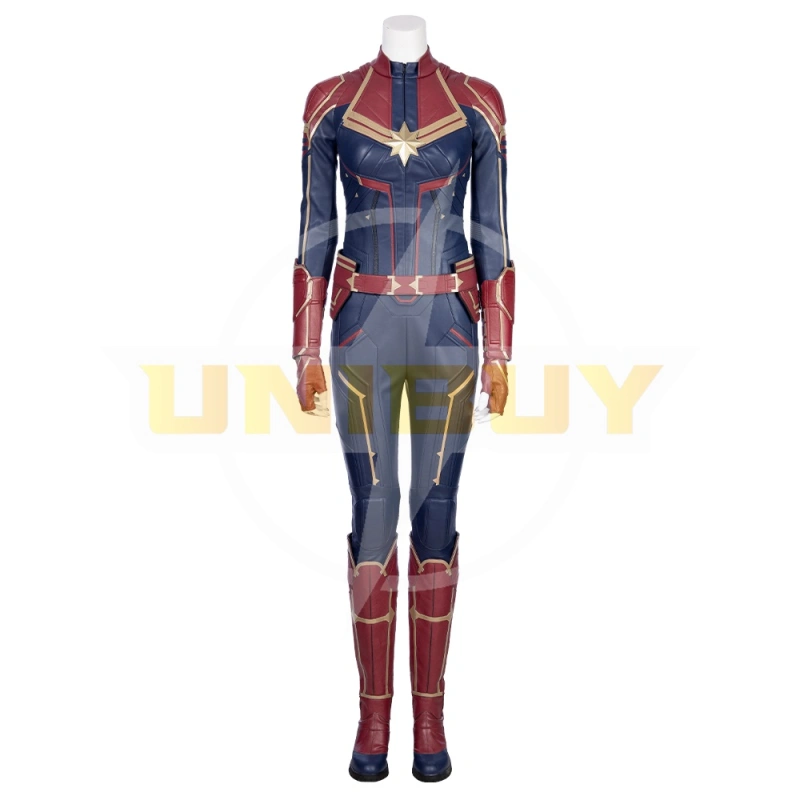Captain Marvel Costume Cosplay Suit Carol Danvers Ver 1 Unibuyplus