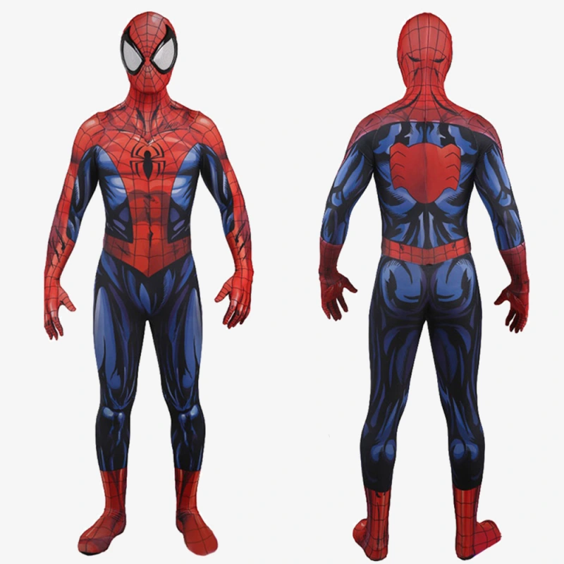 Ultimate Spider-Man Costume Cosplay Suit Comic Ver 1 UnibuyPlus