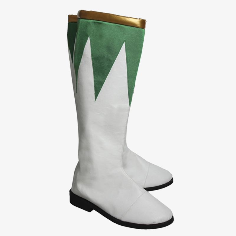 Power Green Ranger Cosplay Shoes Rangers Zyuranger Men Boots Unibuyplus