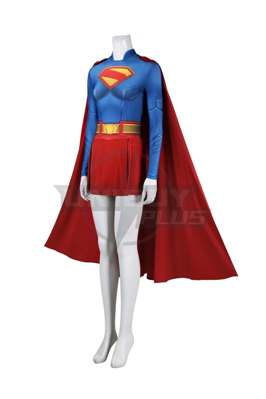 Superman Legacy Supergirl Bodysuit Costume Cosplay Suit Unibuyplus